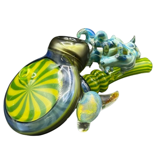 Peetwice Glass x Livin Glass x Max Melts - Skull Disclock