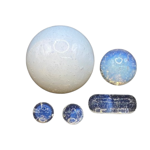 Gee West Glass - 5pc Slurper Set | Ghost