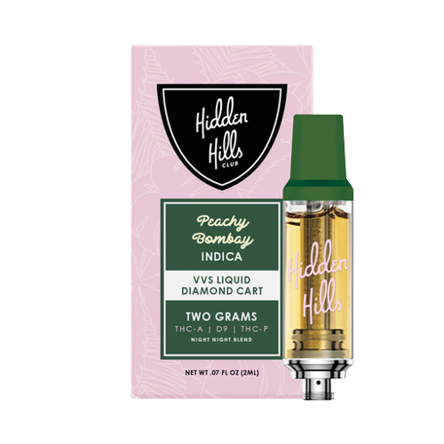 Hidden Hills – VVS Liquid Diamond Cart 2g – Peachy Bombay