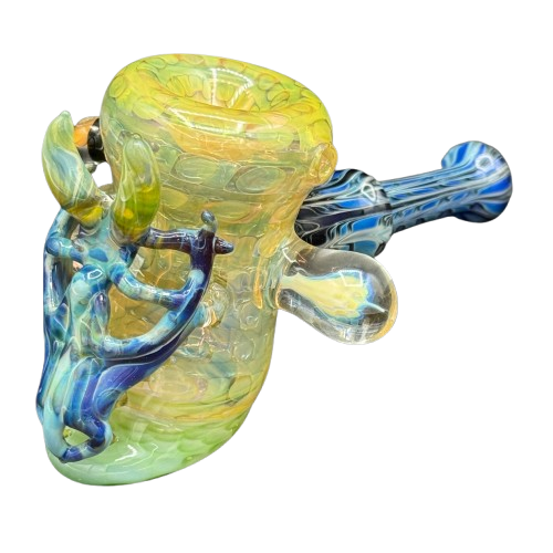 Thick Nick Glass x Livin Glass x Max Melts x Mystery Forge x PyrexPicasso - Fumetech Dragon Hammer
