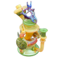 Saucey Glass x Peetwice Glass x Livin Glass x Max Melts - Double Disc Recycler Collaboration