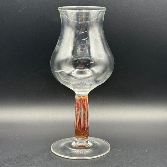 Saucey x Max Melts - Wrap and Rake Stem Goblet