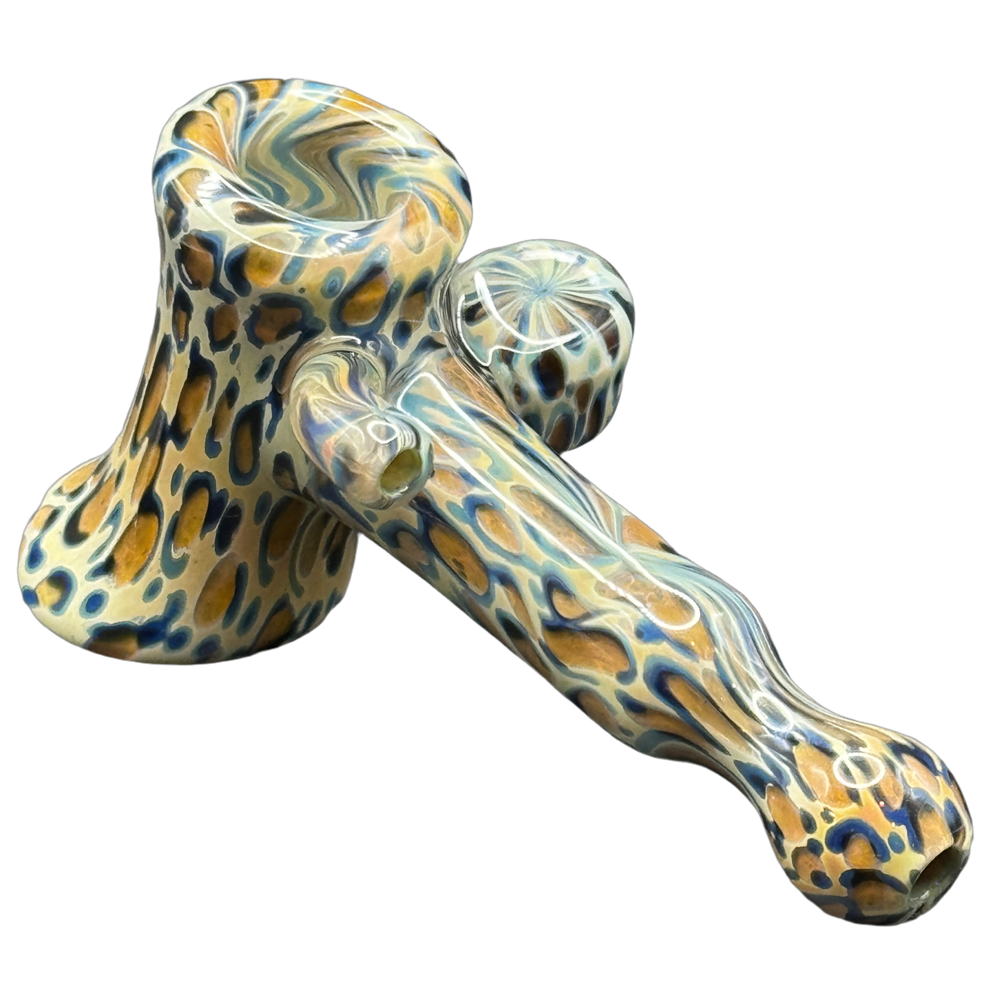 Notorious YIG x Sunya Glass - Leopard Tech YIG Hammer Collab