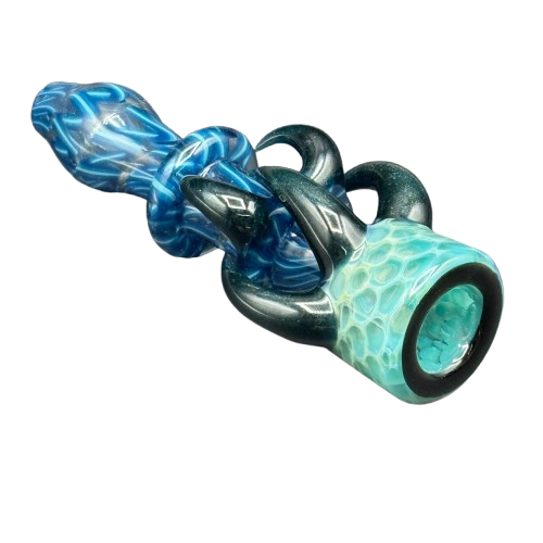 Saucey x Modified Creations - UV Horned Chillum