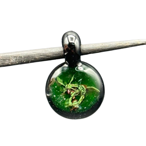 Firefox Glass - Milli Pendant | Rayquaza (UV)