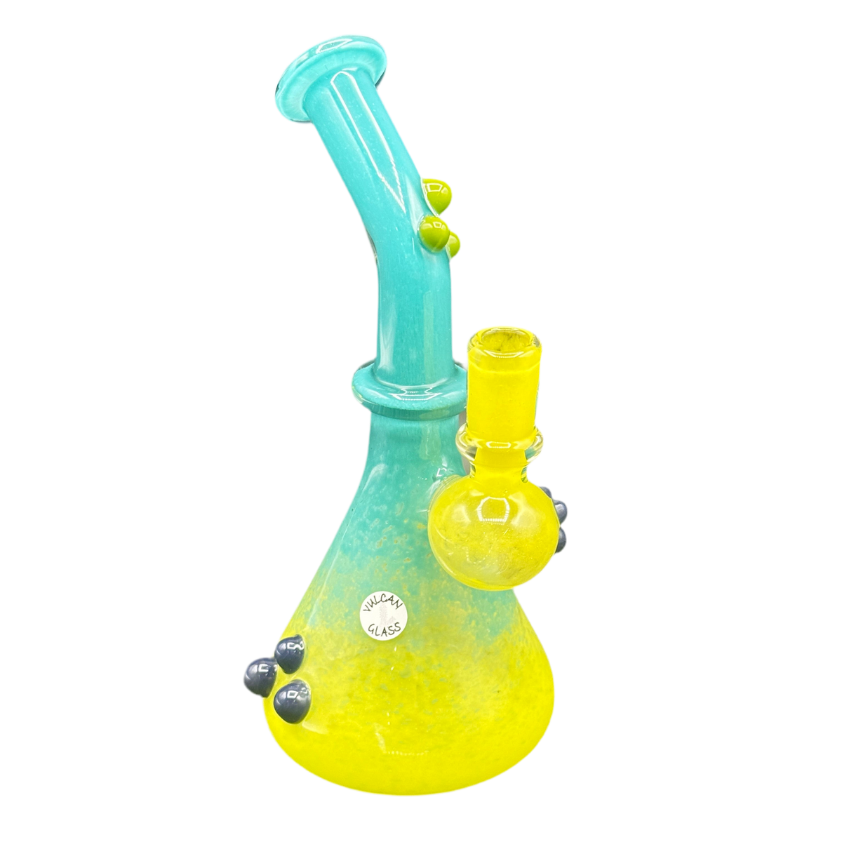 Glass Fitter Rig Vulcan Glass - Frit Fade Mini Rig