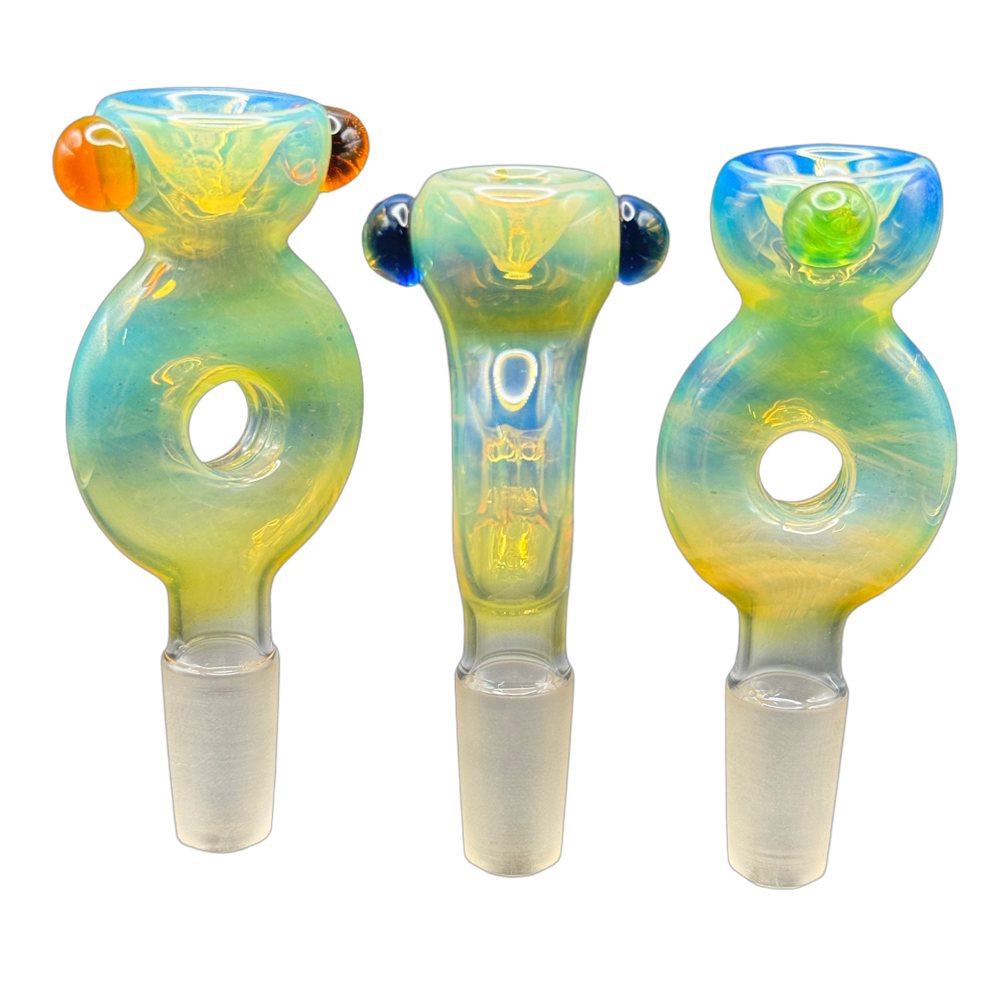 Kitchen Glass Designs - 14mm Fumed Doughnut Slide