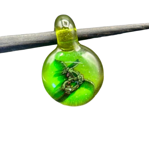 Firefox Glass - Milli Pendant | Rayquaza (UV)
