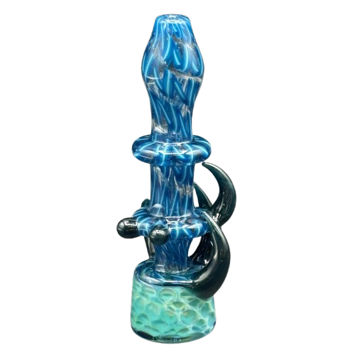 Saucey x Modified Creations - UV Horned Chillum