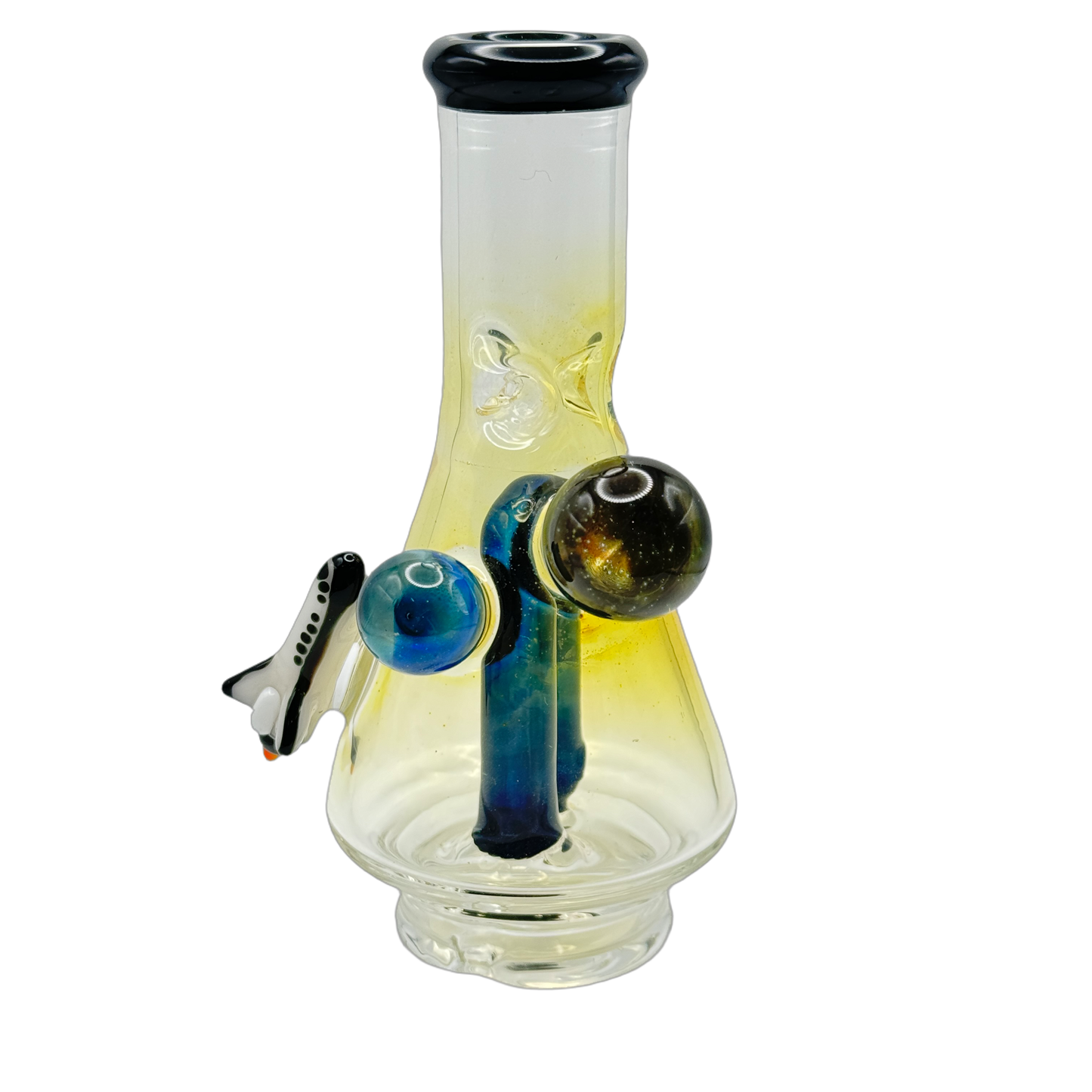 Home Blown Glass - Space Launch Puffco Peak Top