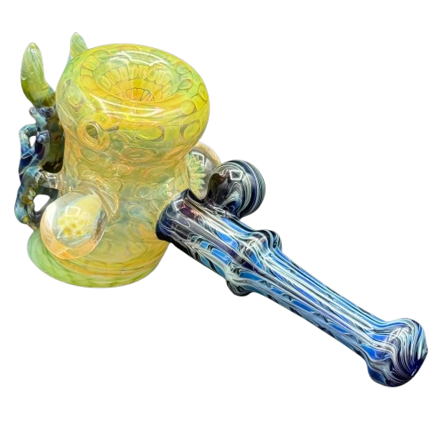Thick Nick Glass x Livin Glass x Max Melts x Mystery Forge x PyrexPicasso - Fumetech Dragon Hammer