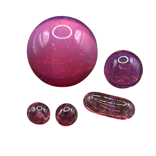 Gee West Glass - 5pc Slurper Set | Karmaline