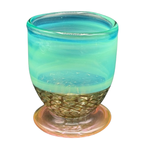 HoldenItDown Glass - Footed Teacup
