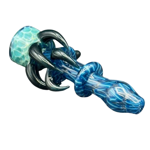 Saucey x Modified Creations - UV Horned Chillum