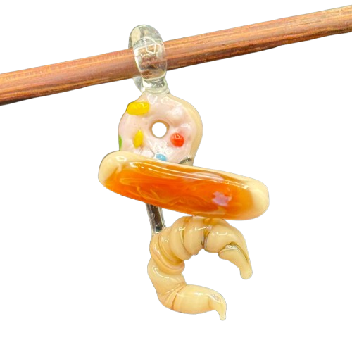 HeadyPhatFuk x Mystery Forge - Pastry Piece Pendant