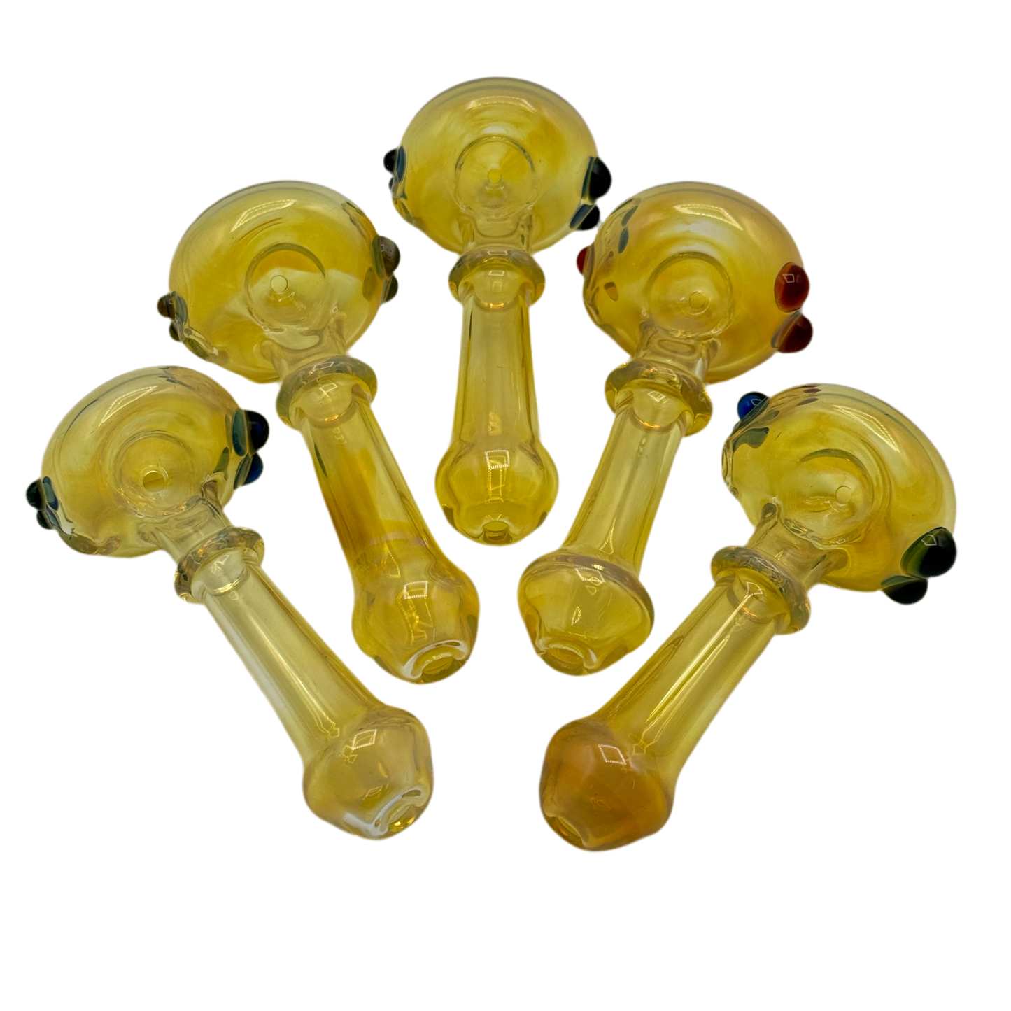 Barkley Glass - Silver Fumed Spoon