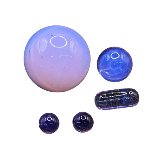 Gee West Glass - 5pc Slurper Set | Lucid