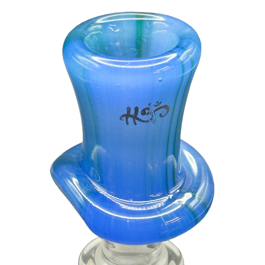 Hand of Man - 14mm Top Hat Slide | Blue