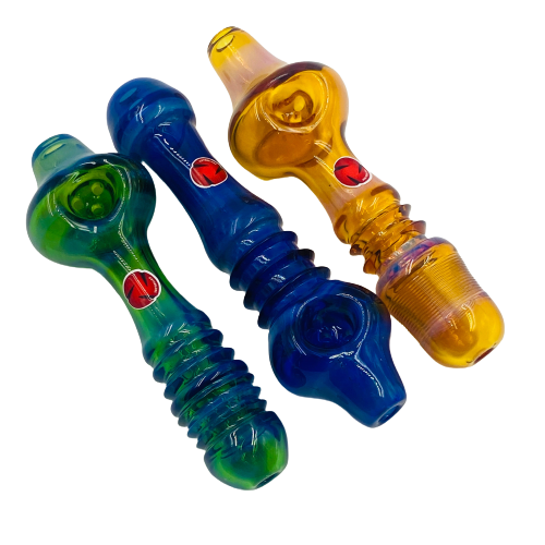 STR8Glass - Color 4-Hole Spoon