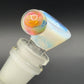 Sarah Marblesbee - 14mm 4-Hole Martini Slide w/ Fumed Implosion