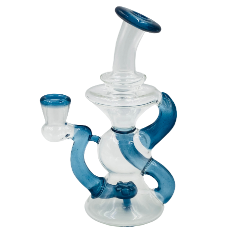 Desi B - Klein Recycler | Clear and Blue Stardust