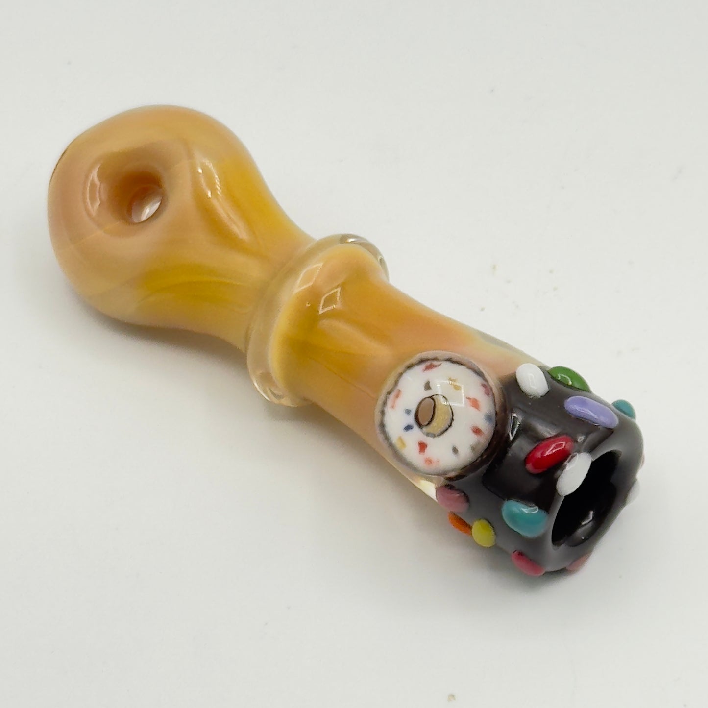 KGB Glass - Chocolate Donut with Sprinkles Onie