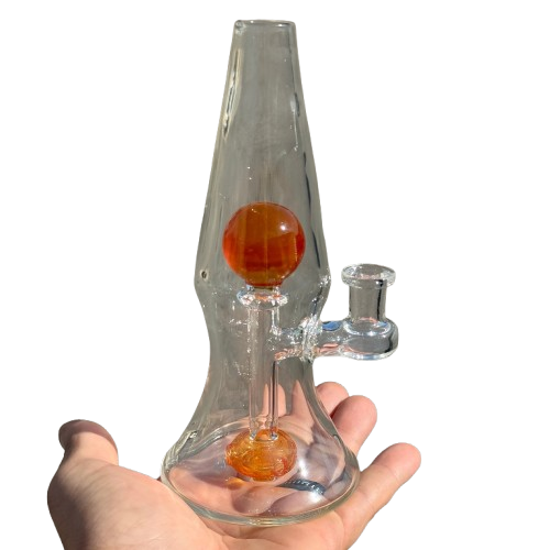 YG Glassworks - Tangie | Color Accented Lava Lamp