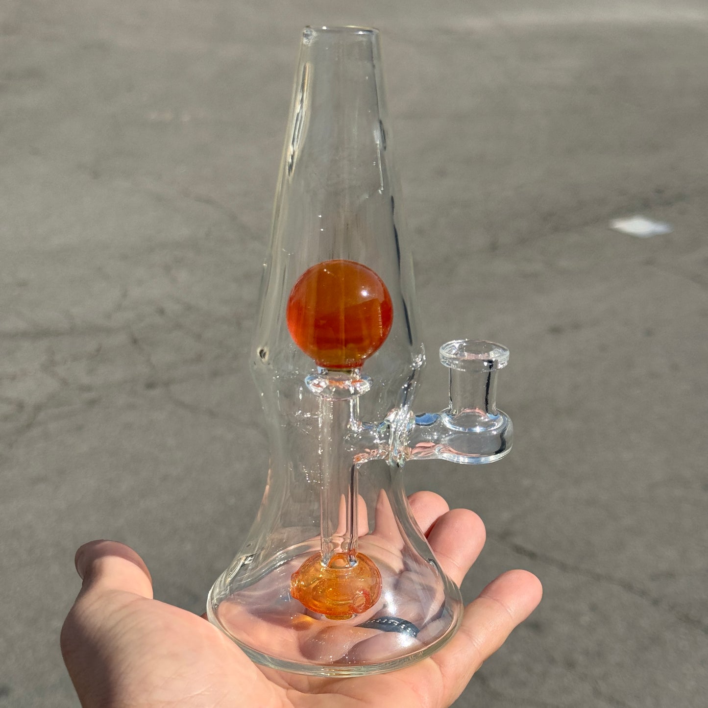 YG Glassworks - Tangie | Color Accented Lava Lamp