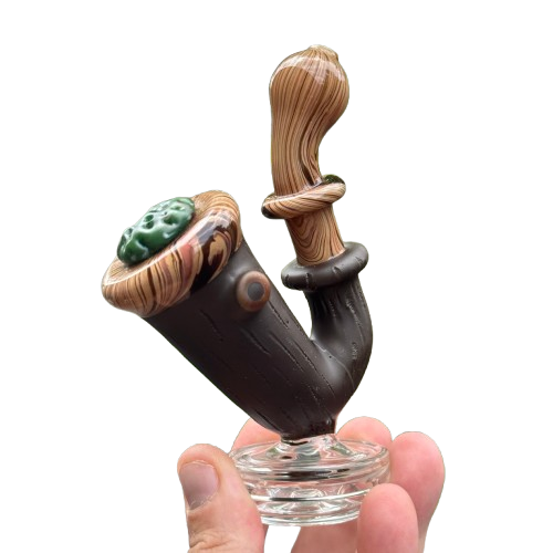 Chad G Glass - Wood-tech Puffco Dry Top