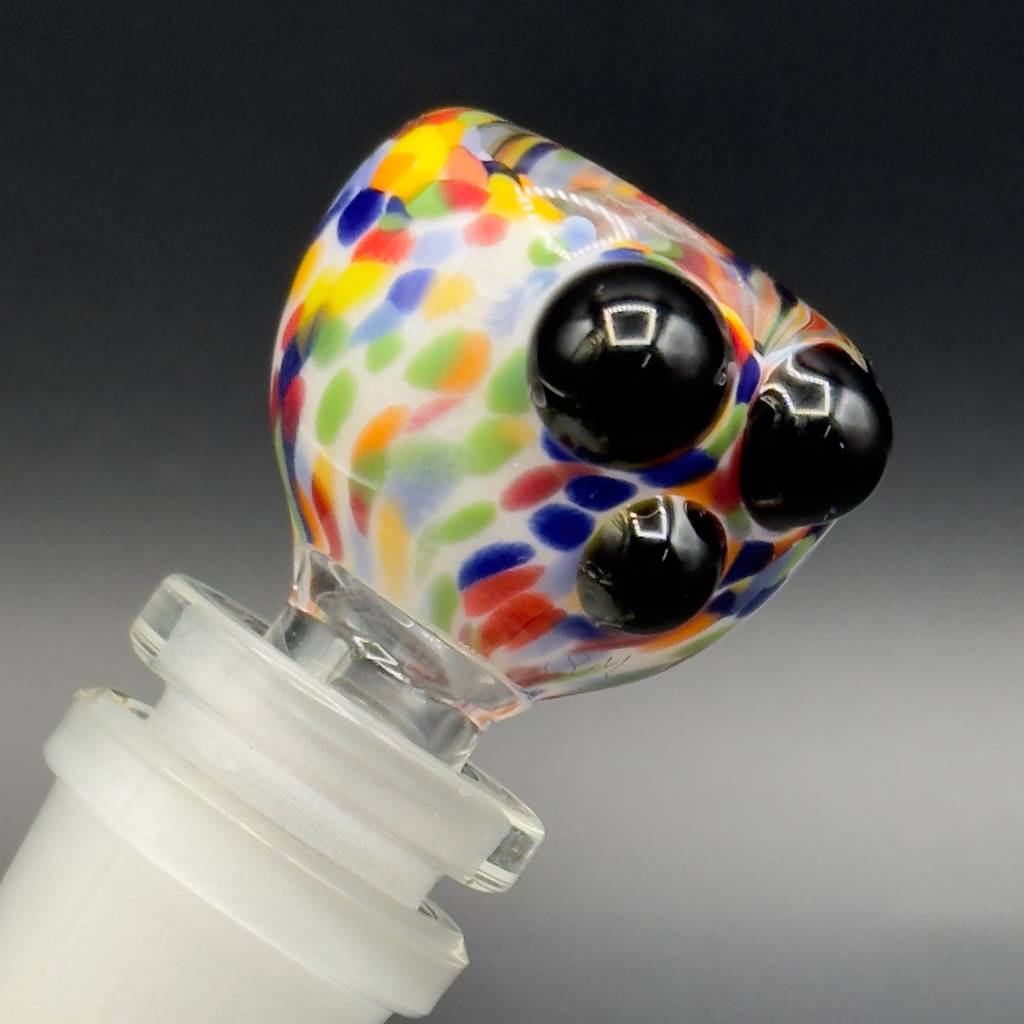 Sarah Marblesbee - 14mm 4-Hole Frit Slide