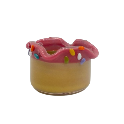 KGB Glass - Strawberry Donut with Sprinkles Ashtray