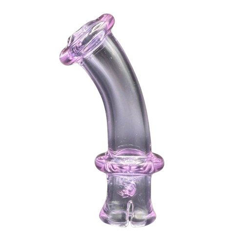 Logan Ryan Glass - Curved Blow-In Mouthpiece for Puffco Pivot