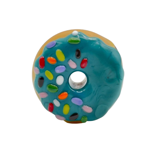 KGB Glass - Large Dry Azul Donut Pipe