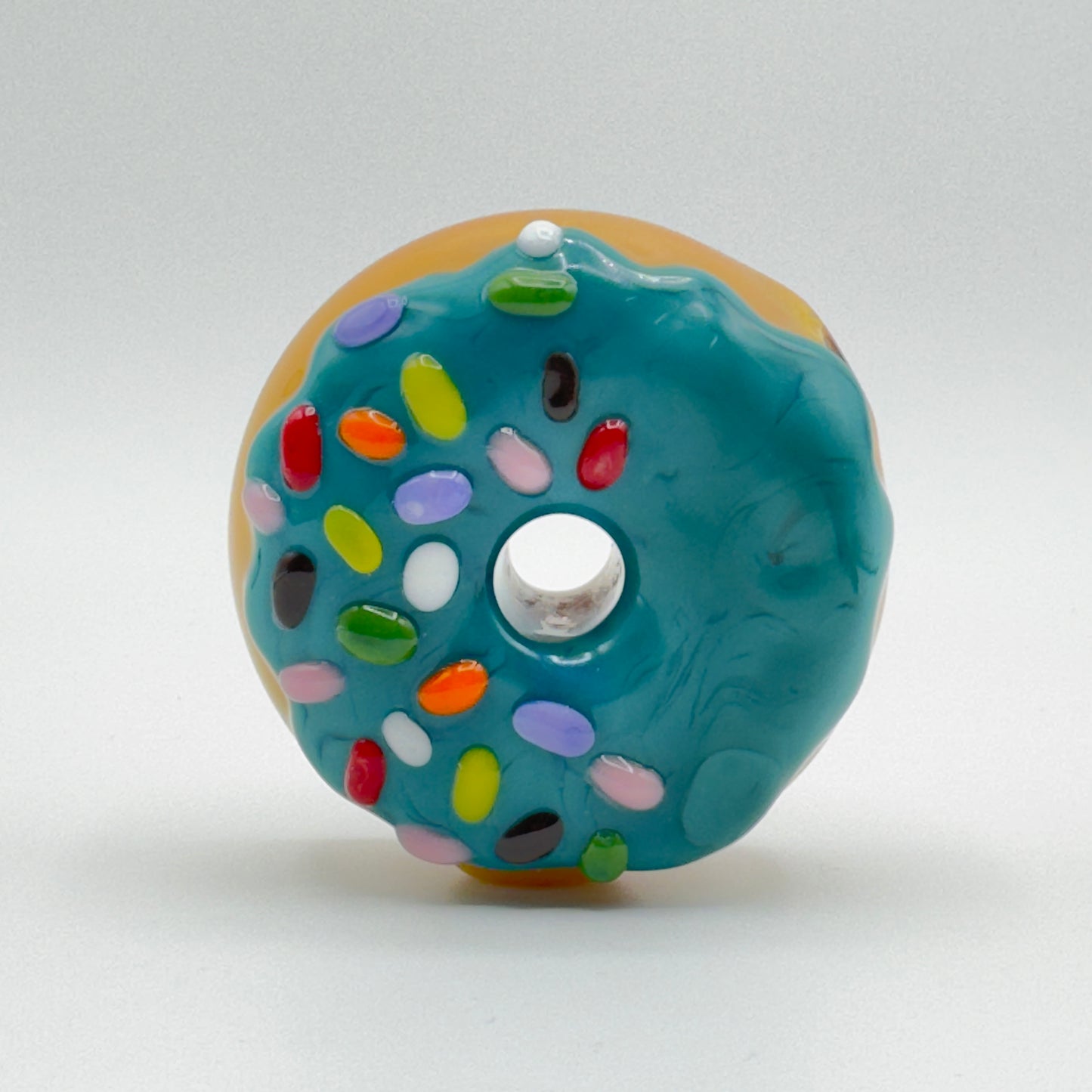 KGB Glass - Large Dry Azul Donut Pipe