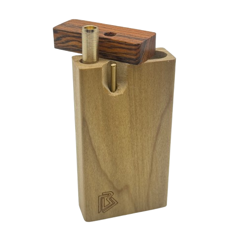 Branded Dugouts - Standard Twist Top Dugout w/ Poker - The Glass Mule