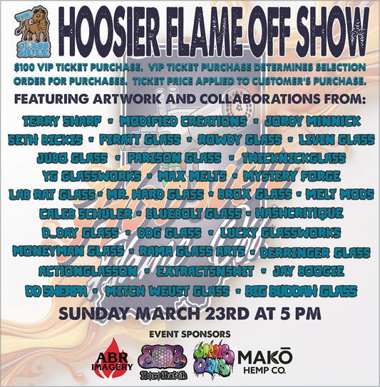 The Hoosier Flameoff Show $100 VIP Ticket