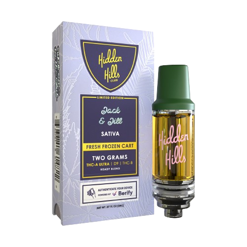 Hidden Hills – Heady Blend 2g Cartridge | Jack & Jill | Sativa