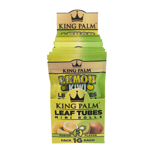 King Palm - Mini Leaf Tubes (5-Pack) | Lemon Kiwi