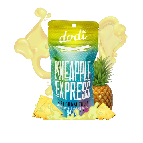 Dodi - Pineapple Express | 2 x 1g THCa Pre-Rolls