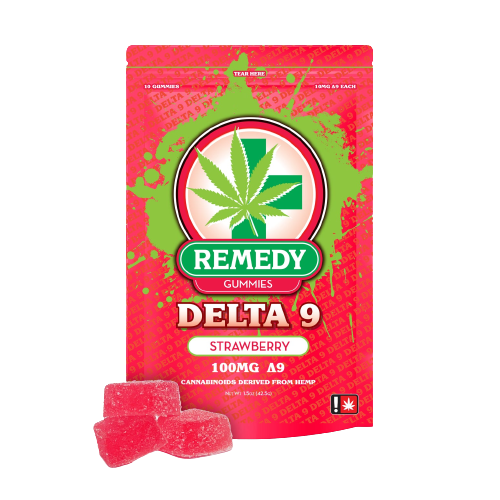 Remedy - D9 Gummies - Strawberry