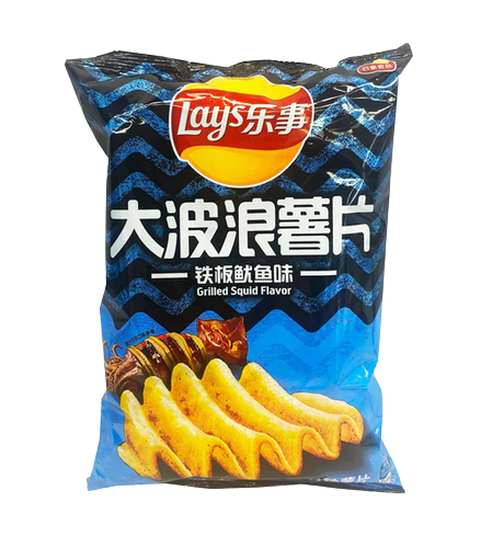 Lays - Grilled Squid (China)