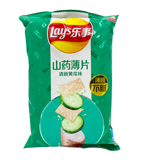 Lays - Yam Crisp Cucumber (China)