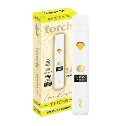 Torch - Banana OG | 2.5g Disposable | THCA