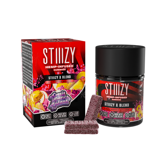 STIIIZY - X Blend Gummies | 1050mg | Fruit Punch Splash