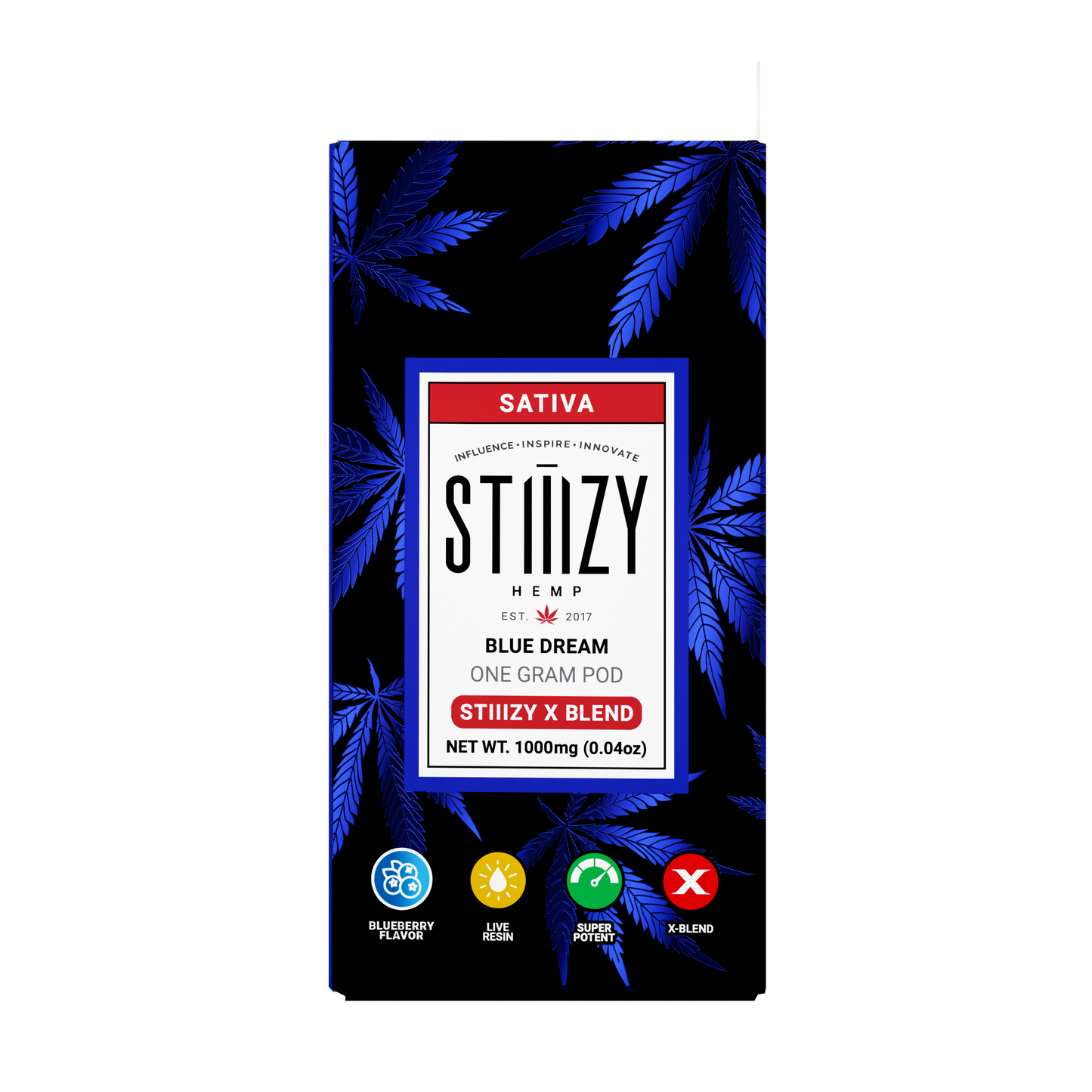 STIIIZY - X Blend Pod (1g) Blue Dream