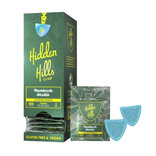 Hidden Hills – Bombsicle Sheilds | 2ct 1000mg pack