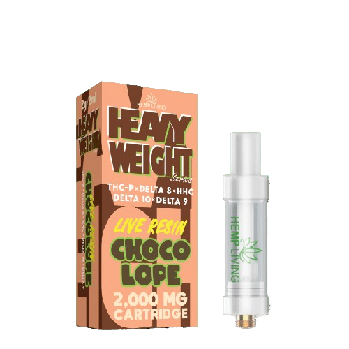 Hemp Living – Heavyweight Live Resin Series 2g Cartridge – Chocolope