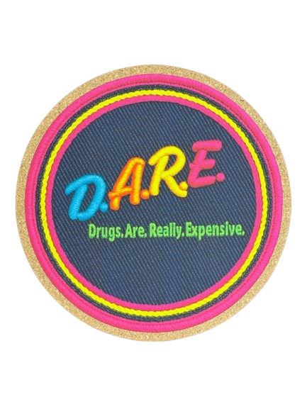 Mattitude Mats - D.A.R.E. Stitched Patch