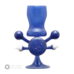 Trautman Art Glass - Blue Blizzard 2nd Quality Rod