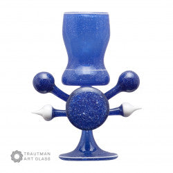 Trautman Art Glass - Blue Blizzard 2nd Quality Rod